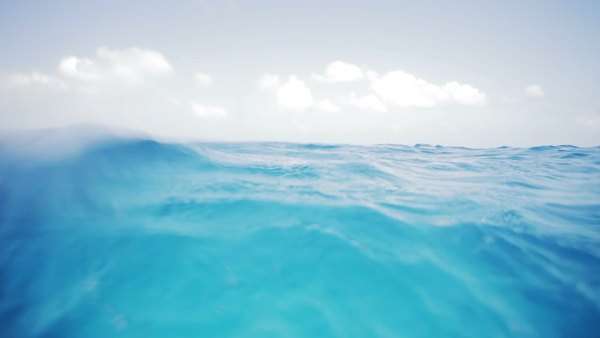 Are There Waves In The Middle Of The Ocean Video of Waves in the ocean in the middle of nowhere - Stock Video