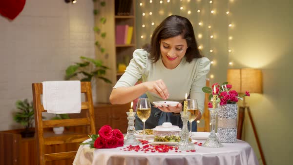 Table Decoration Table Set Up For Romantic Dinner Happy Girl