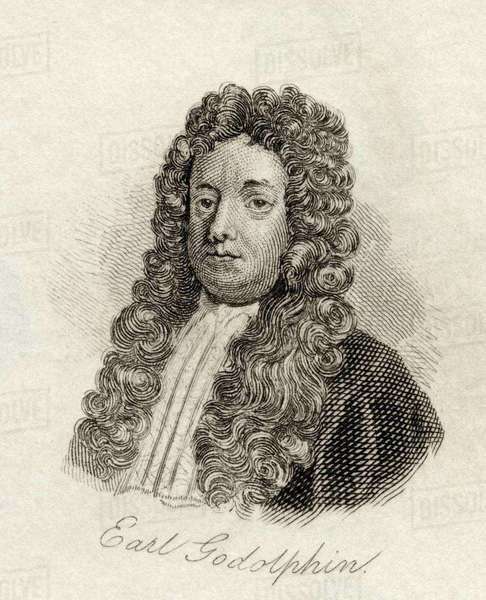 Sidney Godolphin 1St Earl Of Godolphin 1645 – 1712 British Politician