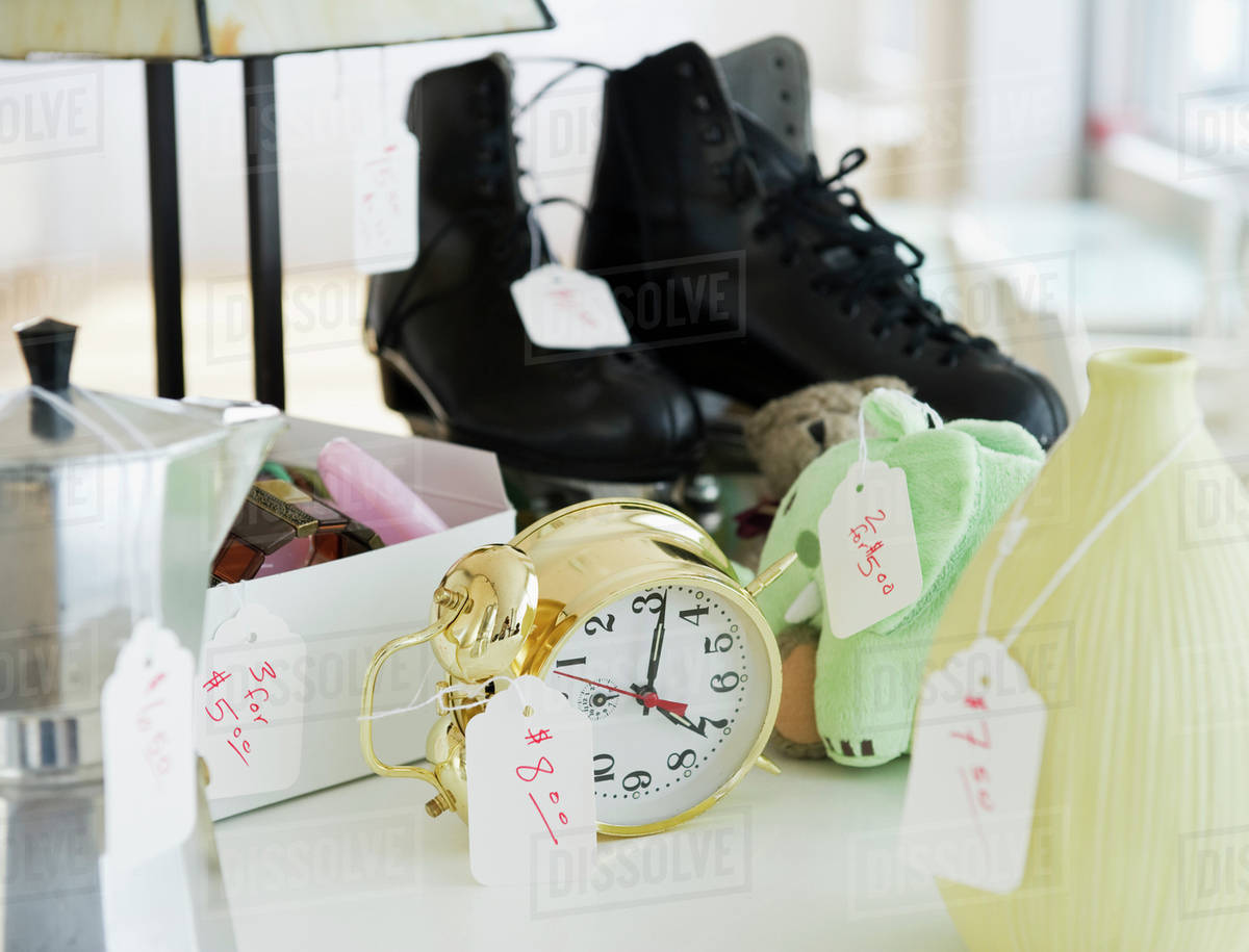 Second hand sale Stock Photo Dissolve