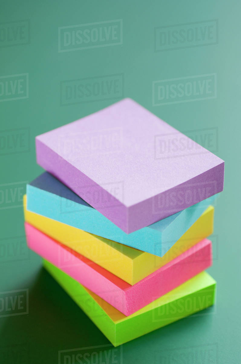 Stack of note pads - Royalty-free Stock Photo | Dissolve