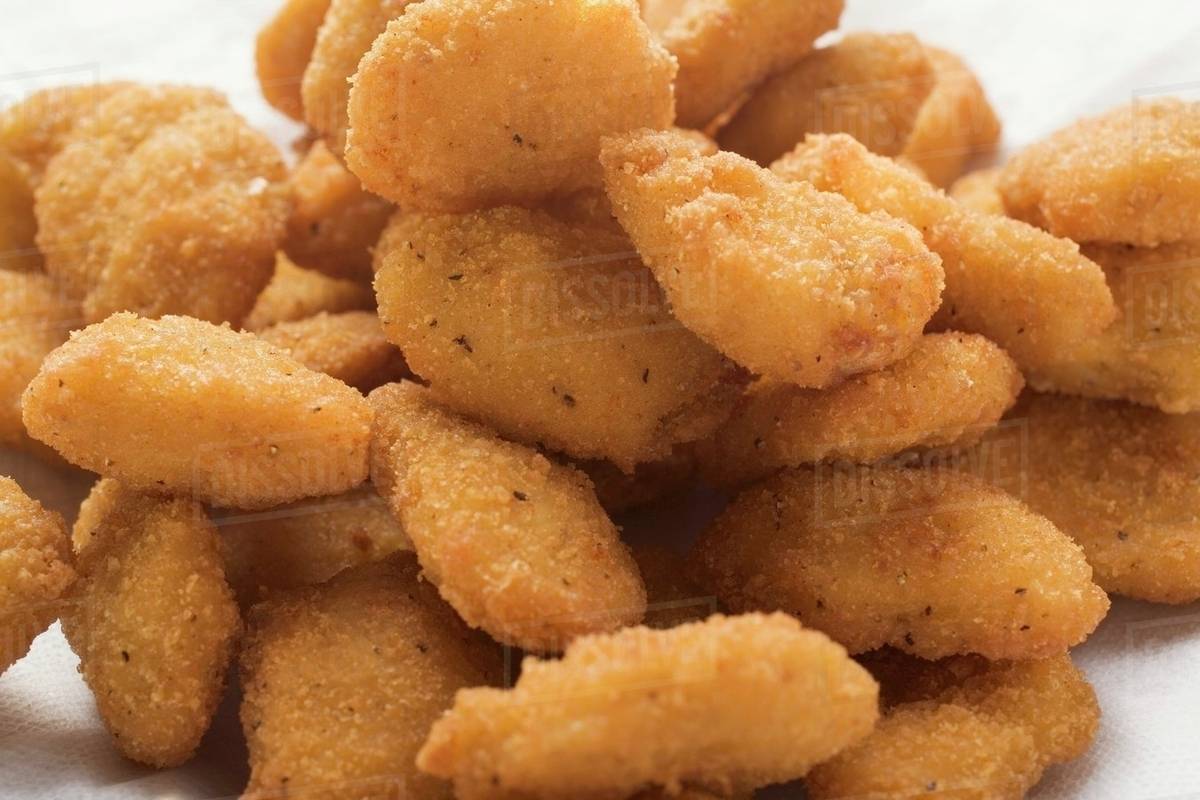 Many chicken nuggets Stock Photo Dissolve