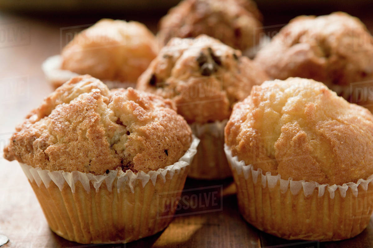 Assorted muffins Stock Photo Dissolve