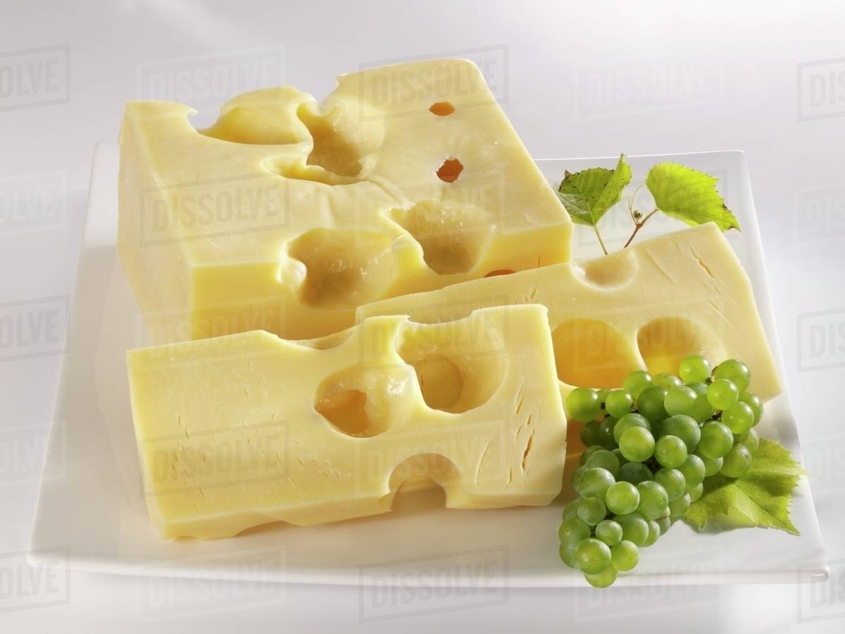 French Emmental cheese Stock Photo Dissolve