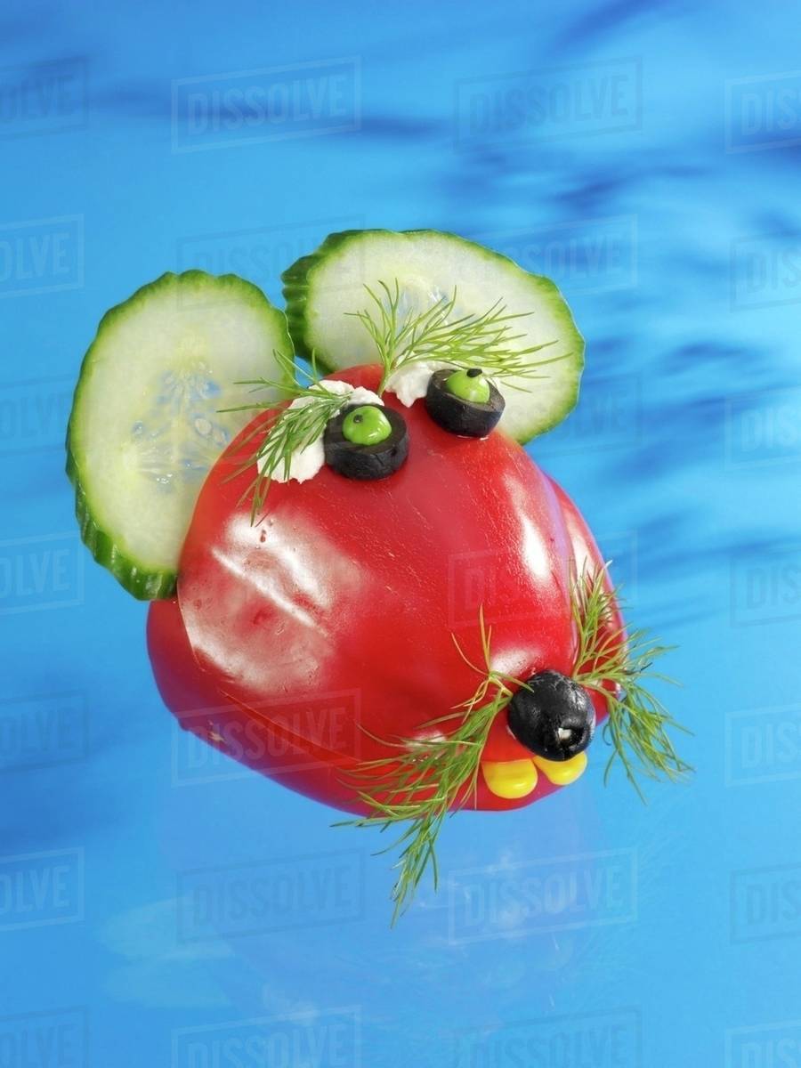 A red pepper mouse Stock Photo Dissolve