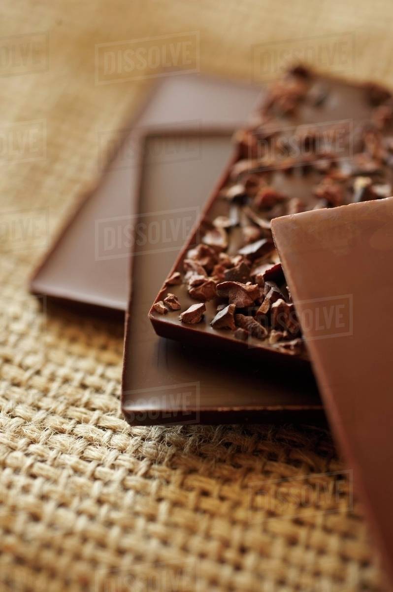 Assorted Chocolate Bars Stock Photo Dissolve