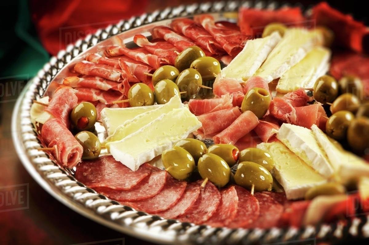 Antipasto Party Platter Stock Photo Dissolve