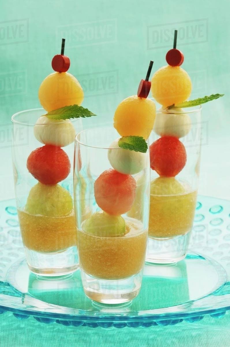 Melon shooters Stock Photo Dissolve