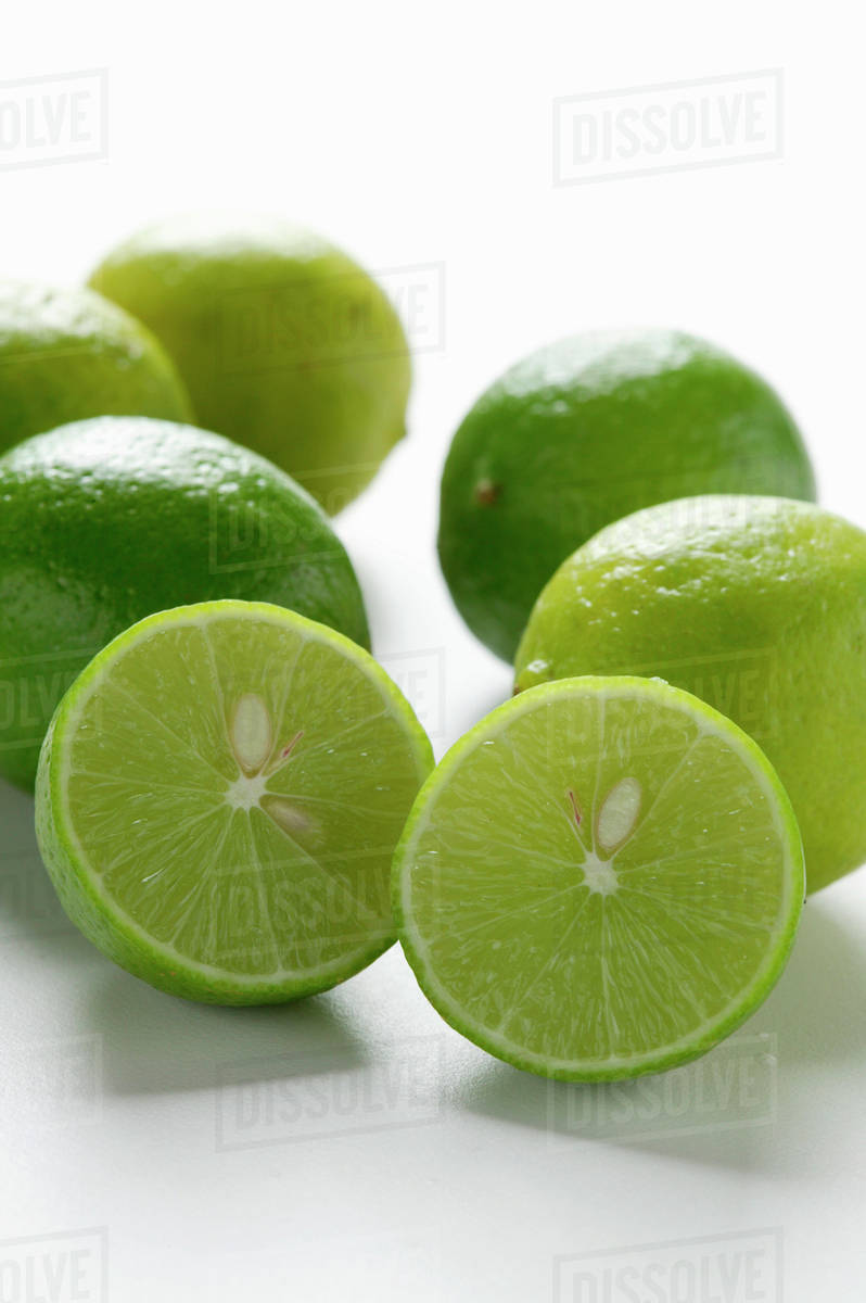 Fresh Key limes Stock Photo Dissolve