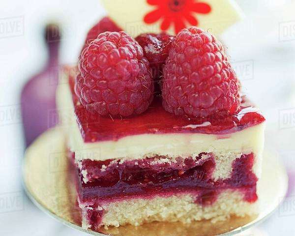 Raspberry slice - Royalty-free Stock Photo | Dissolve