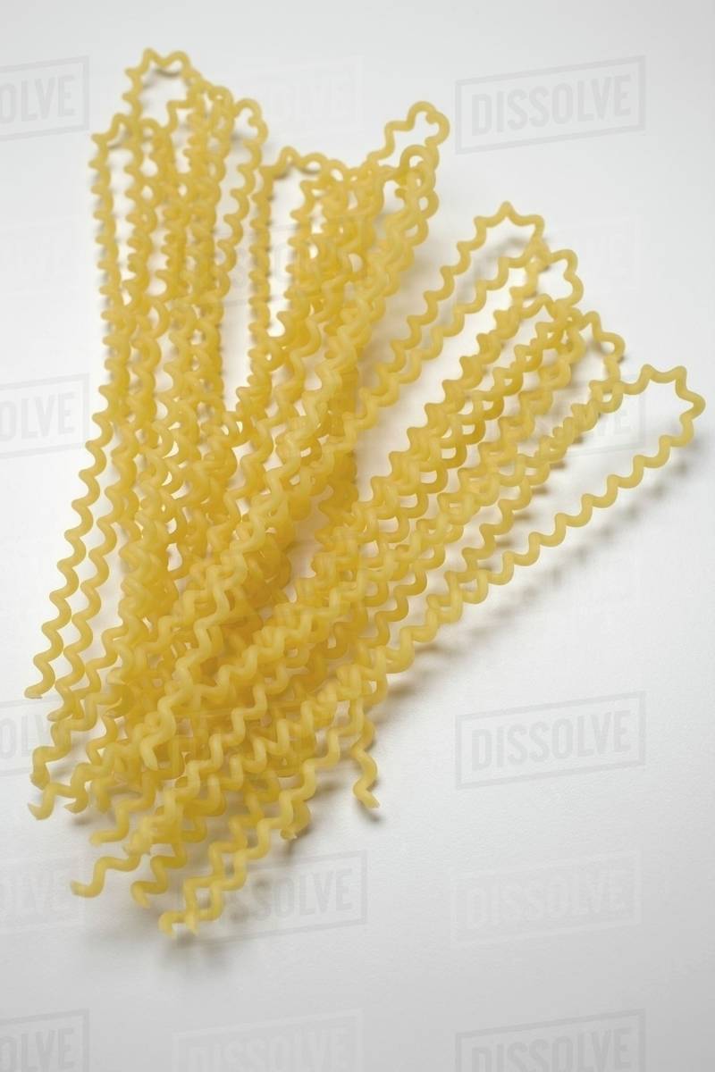 Fusilli lunghi (long pasta spirals) Stock Photo Dissolve