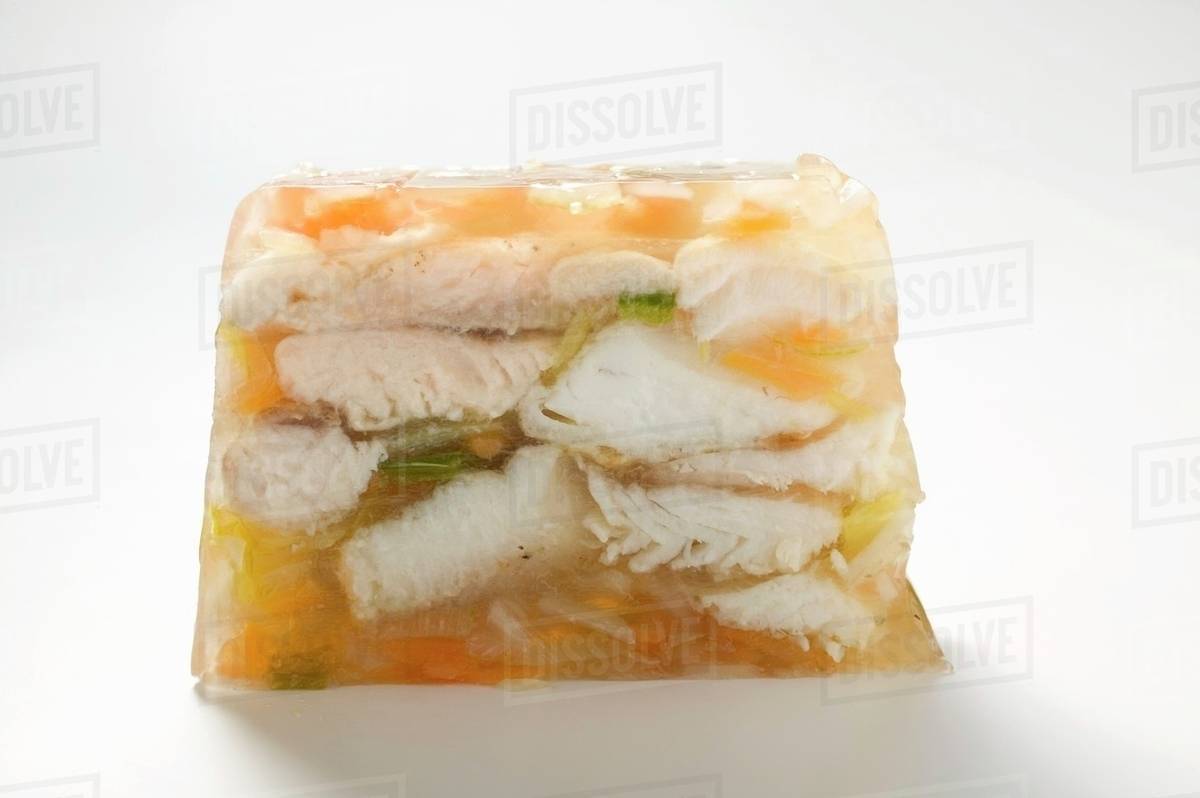 Jellied fish Stock Photo Dissolve