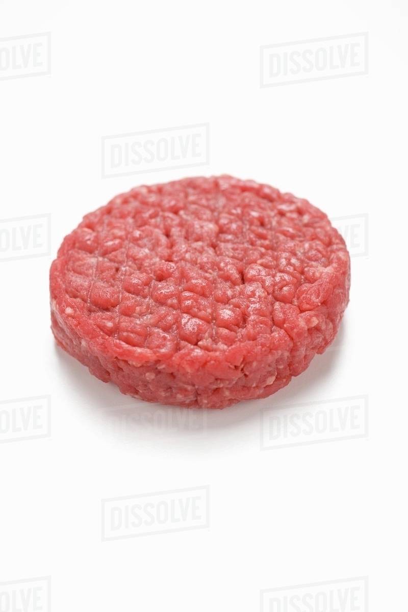 Raw burger Stock Photo Dissolve