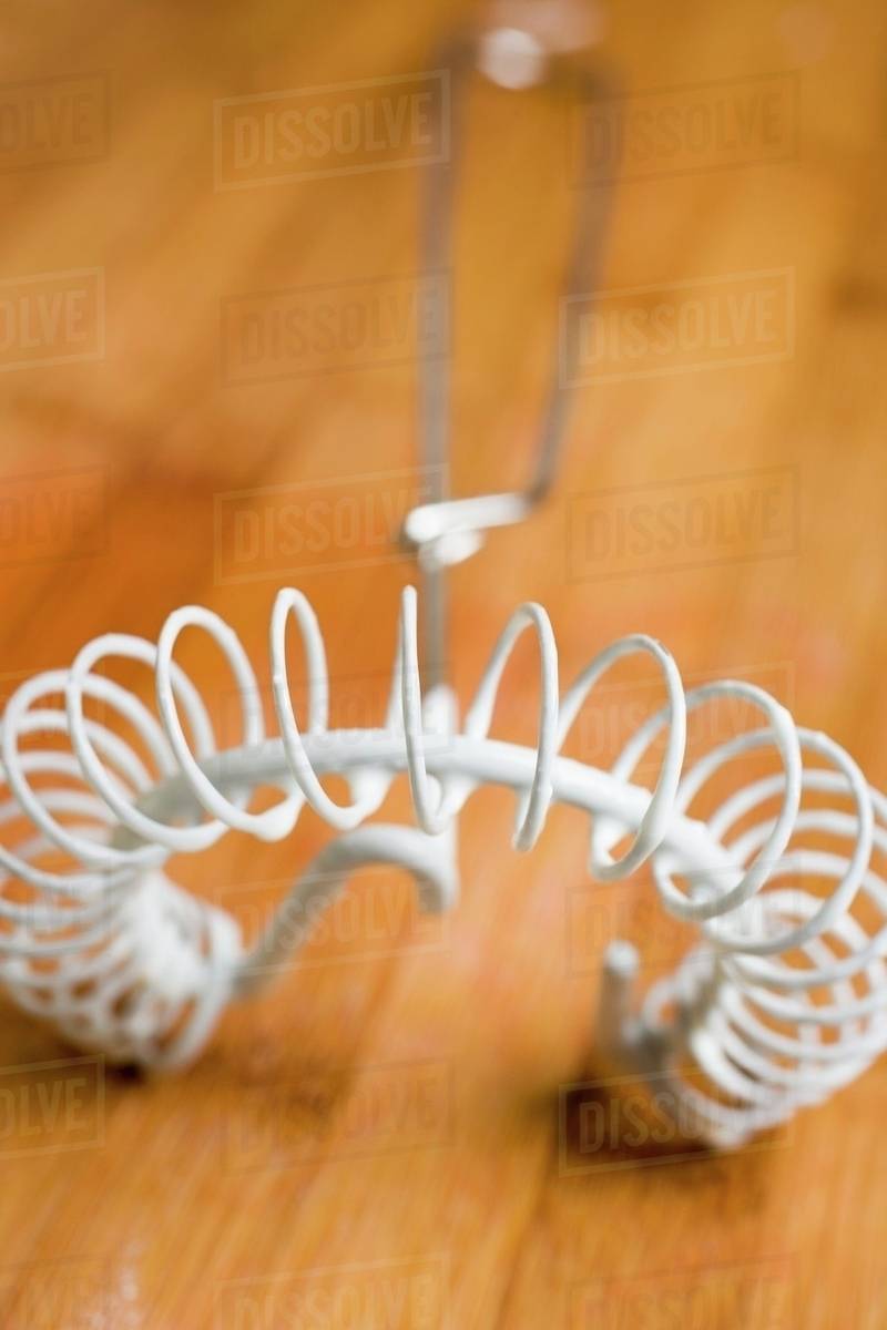 A spiral whisk, used Stock Photo Dissolve