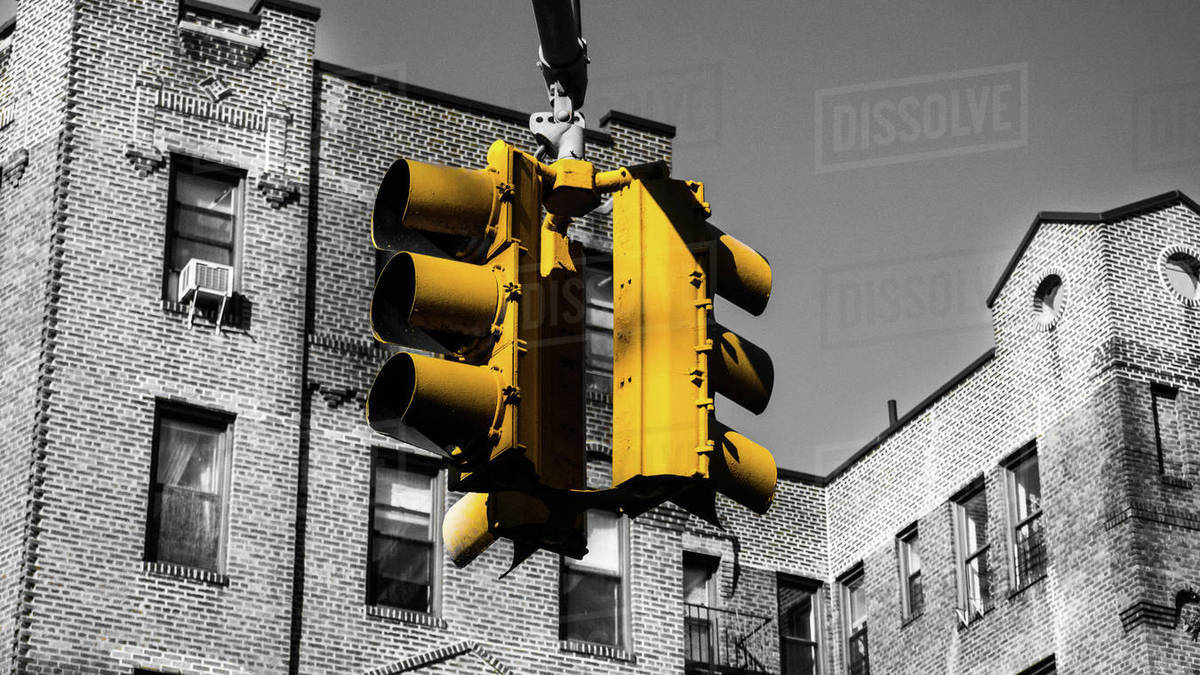 Street light in New York Stock Photo Dissolve