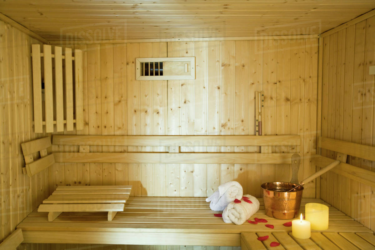 Swedish sauna Stock Photo Dissolve