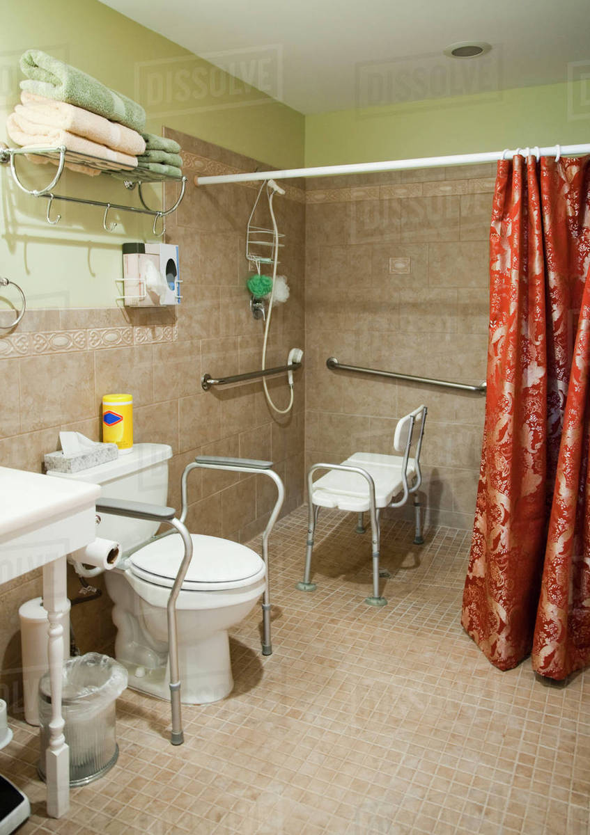 HandicappedAccessible Bathroom Stock Photo Dissolve