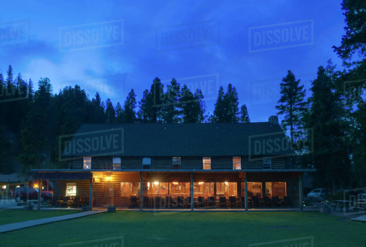Redfish Lake Lodge Stock Photo Dissolve