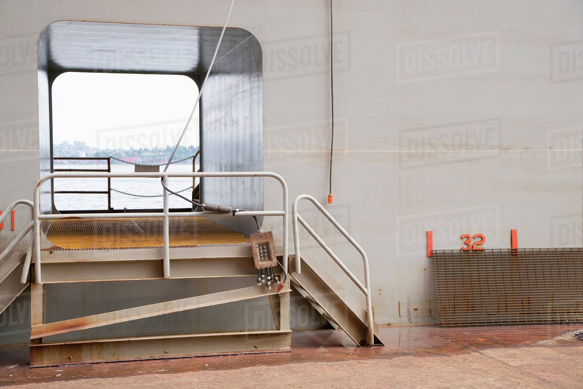 Loading Dock Stock Photo Dissolve