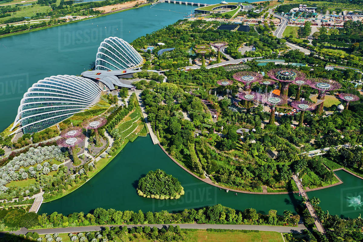 Garden By the Bay, botanic garden, Marina Bay, Singapore, Southeast