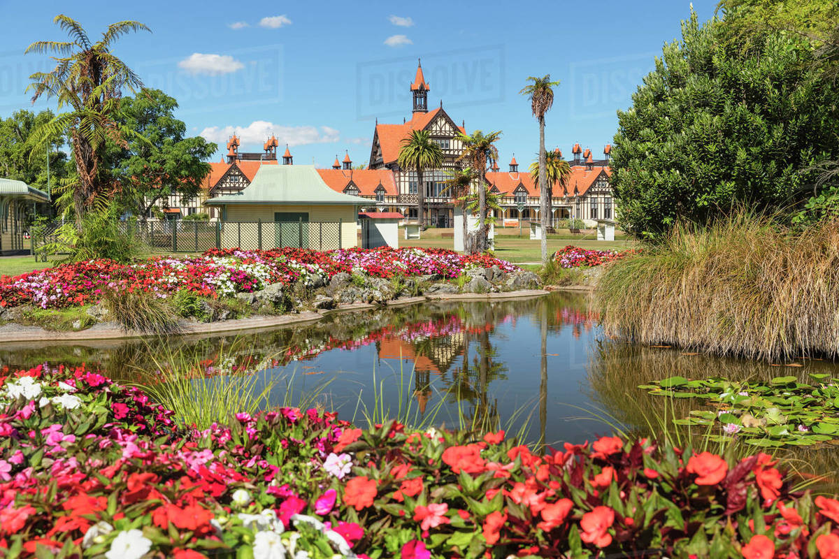 Government Garden, Rotorua, Bay of Plenty, North Island, New Zealand