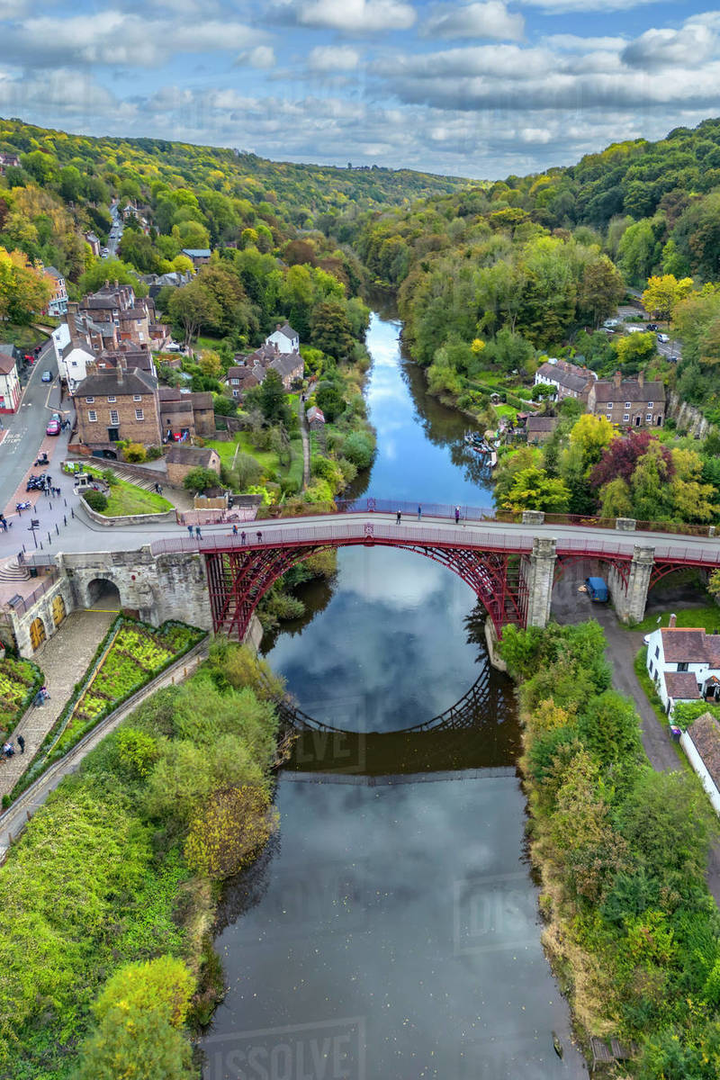 The Iron Bridge over the River Severn, Ironbridge UNESCO World