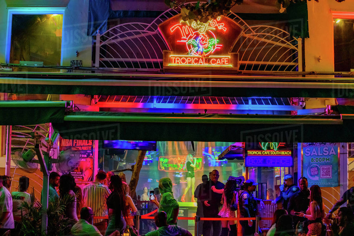 Mango's Tropical Cafe South Beach Miami, Miami, Florida, United States