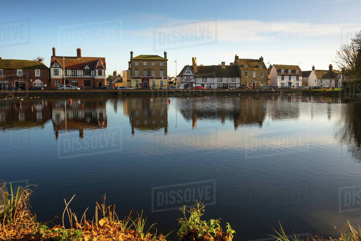 The Causeway, Godmanchester village, Cambridgeshire, England, United