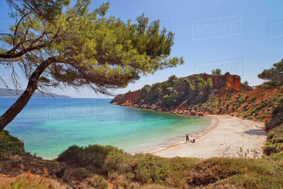 Kokkinokastro Beach Alonissos Island Sporades Greek Islands Greece kokkinokastro-beach-alonissos-island-sporades-greek-islands-greece