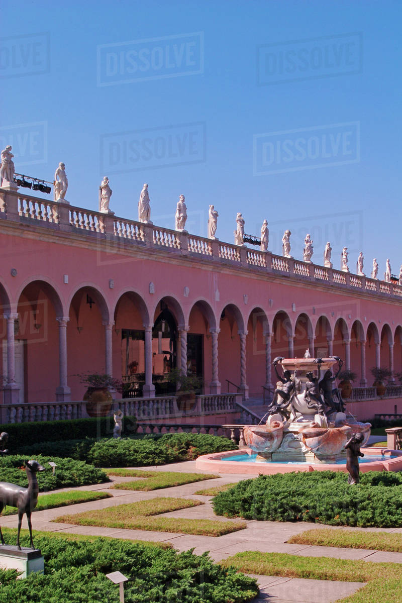 The John and Mable Ringling Museum of Art, Sarasota, Florida - Royalty ...