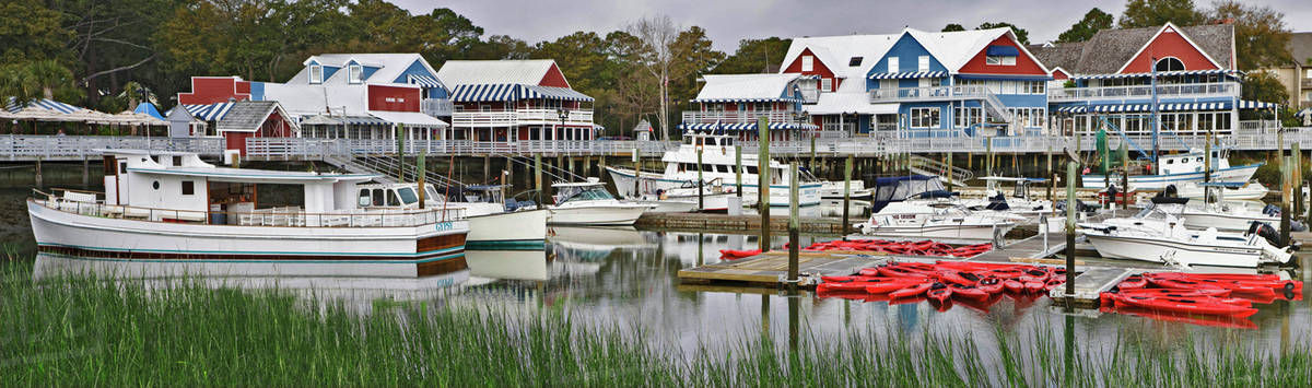 Usa South Carolina Beach Marina Village Boats In The Usa South Carolina Beach Marina Village Boats In The Near Hilton Head Island
