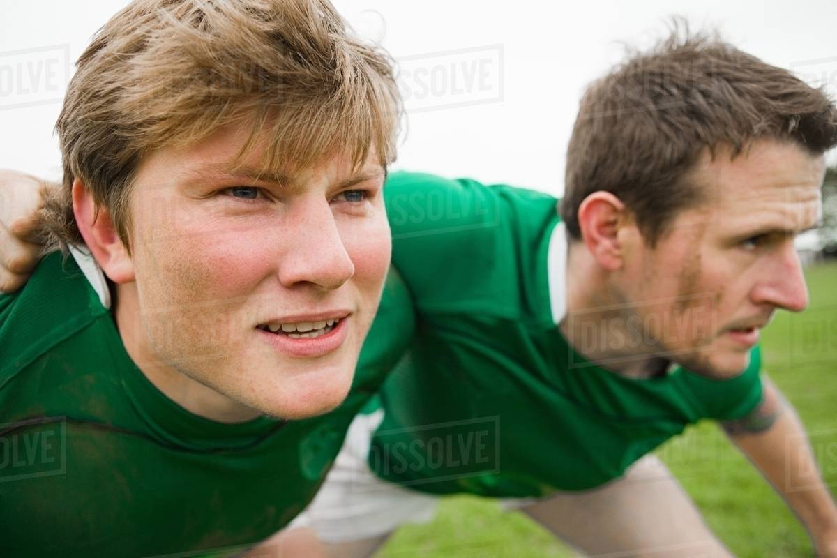 Rugby players Stock Photo Dissolve