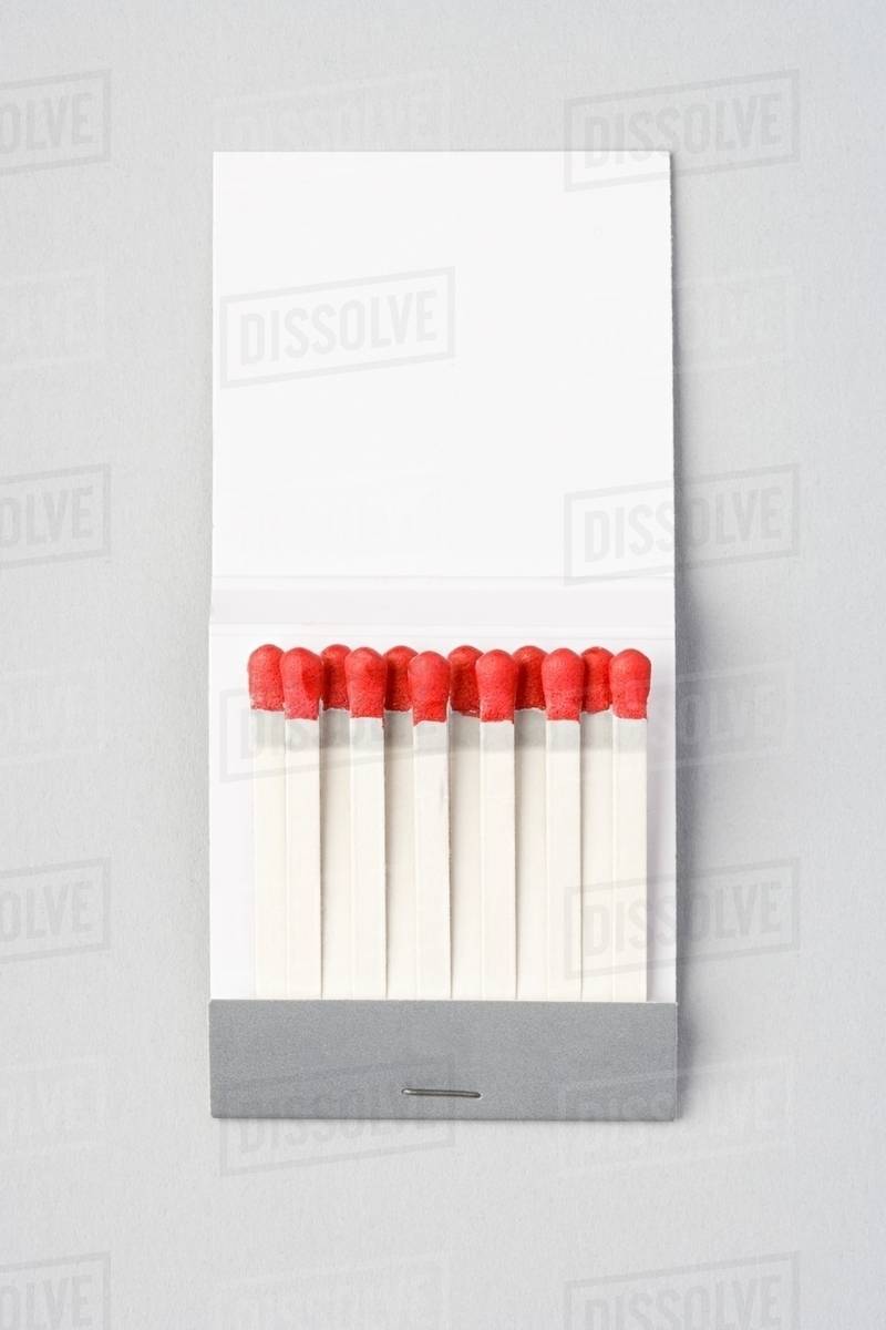 A book of matches Stock Photo Dissolve