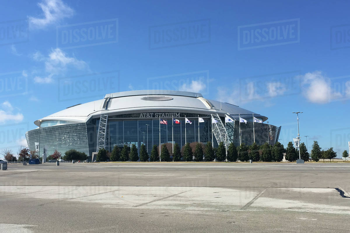 AT&T Stadium, home to the Dallas Cowboys Stock Photo Dissolve