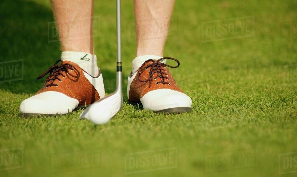 The Golfer's Shoes Stock Photo Dissolve