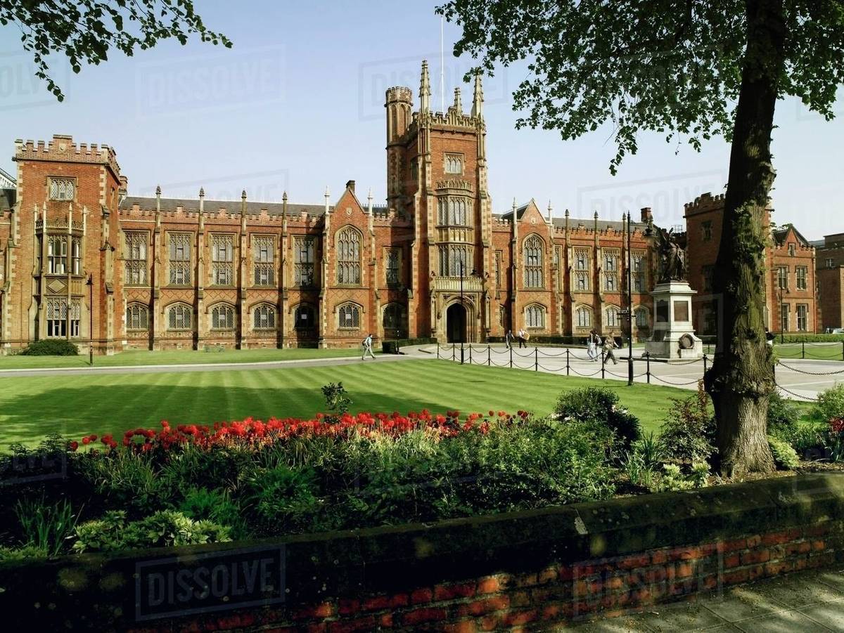 Queen's University Belfast, Belfast, Ireland Stock Photo Dissolve