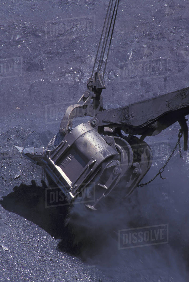 Drag Line Bucket Stock Photo Dissolve