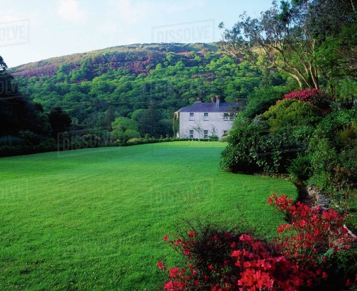 Glanleam, Co Kerry, Ireland; Country House Built In 1775 As A Linen