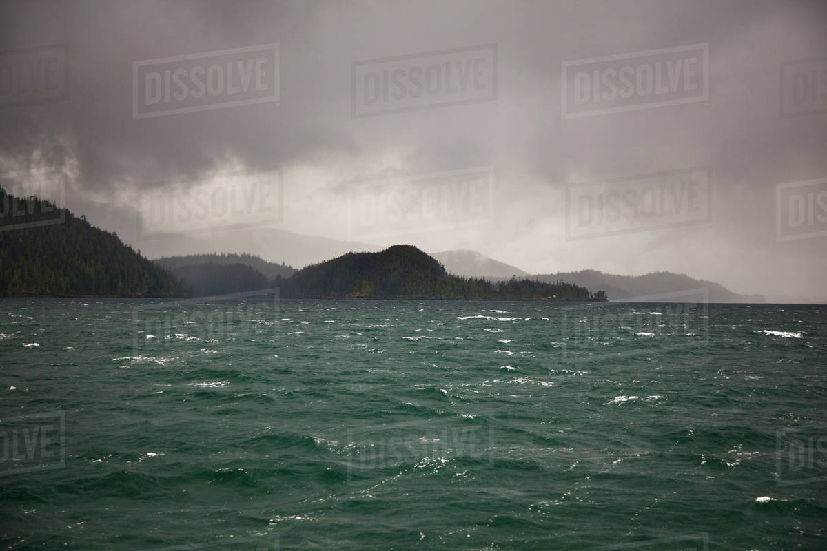 fog and stormy weather