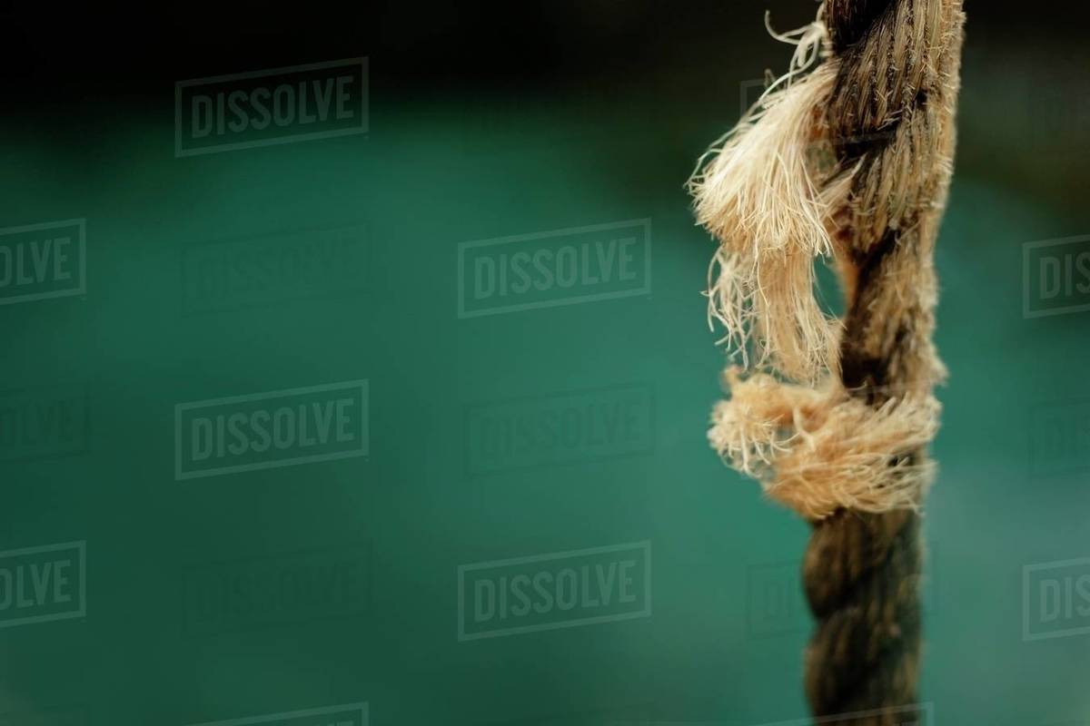 A Ripping Rope Stock Photo Dissolve