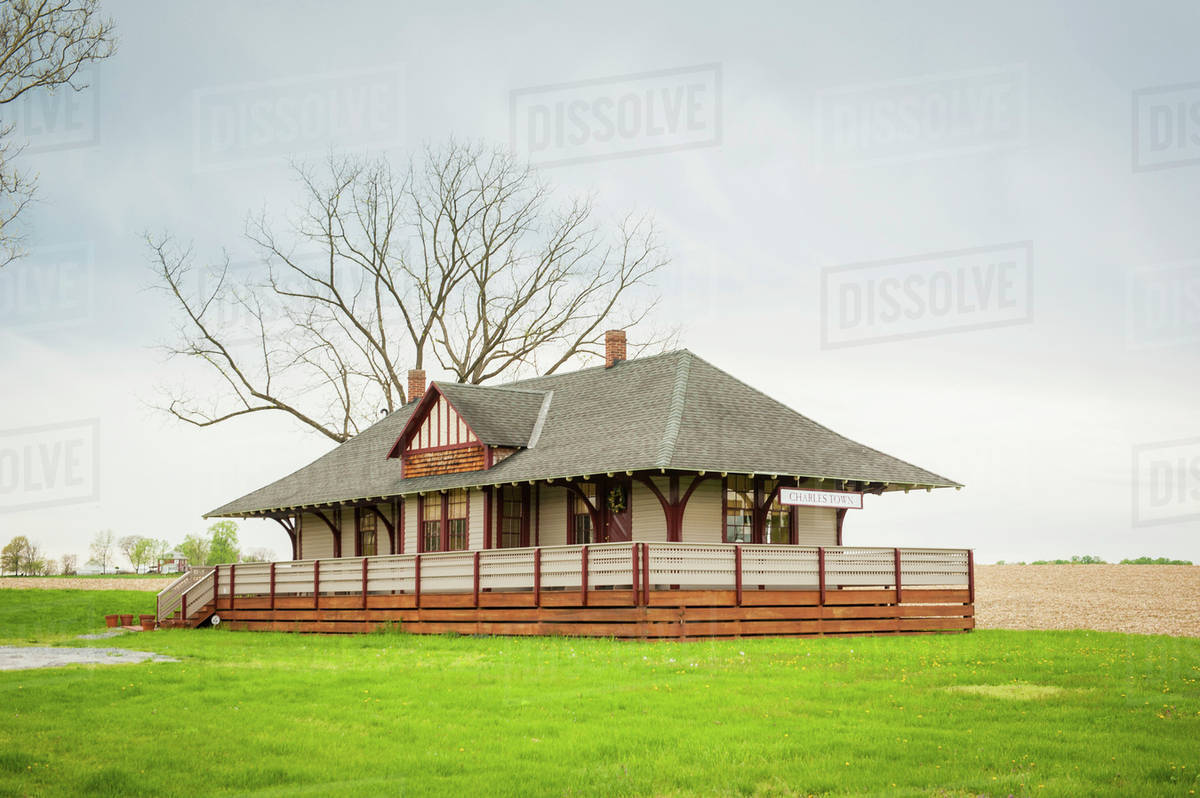 Historic train station; Charles Town, West Virginia, United States of