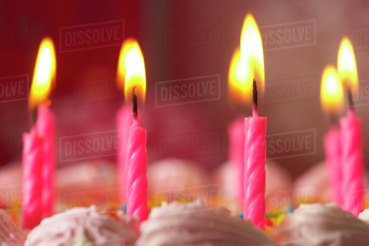 Knoxville, Tennessee, United States Of America; Candles Lit On A