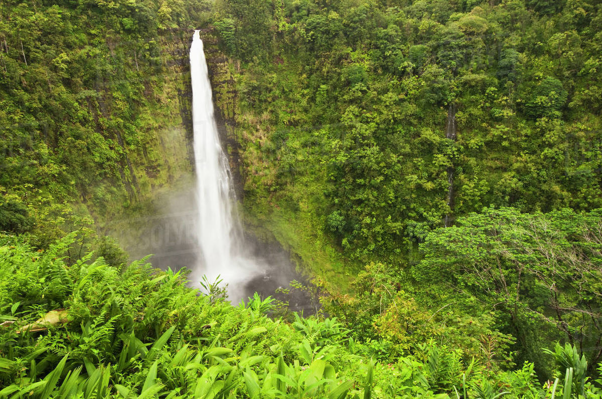 The 400Foot Kahuna Falls On The Big Island Of Hawaii Spill Unabated