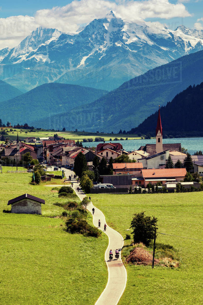 Vinschgau Valley Scenic Views