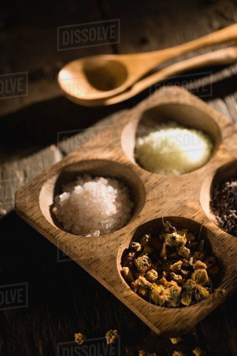 Bath essences Stock Photo Dissolve