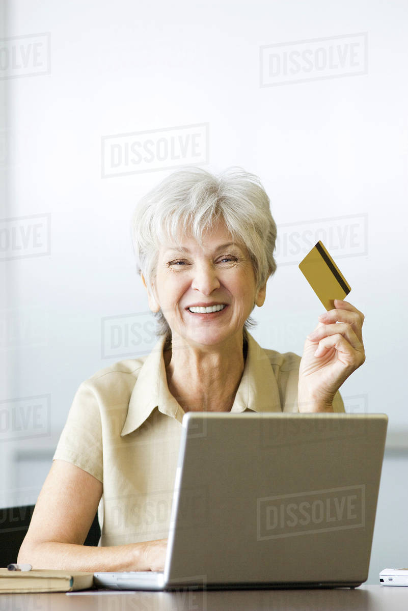 Sitting on a credit card