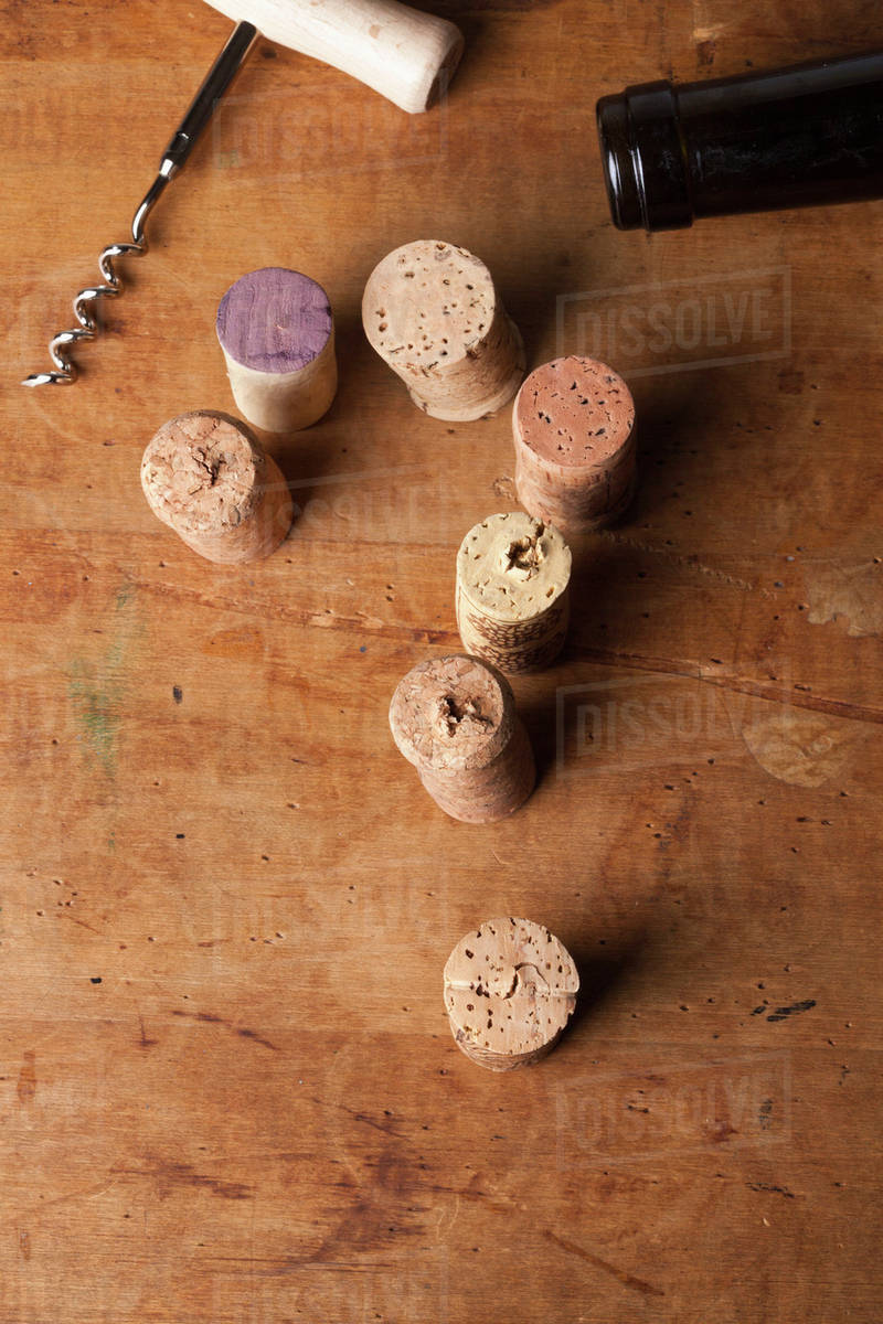 Cork question mark Stock Photo Dissolve